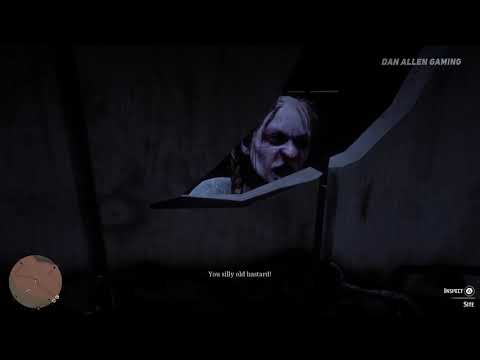 Red Dead Redemption 2 – Crazy Lady in the Outhouse – Easter Egg #5