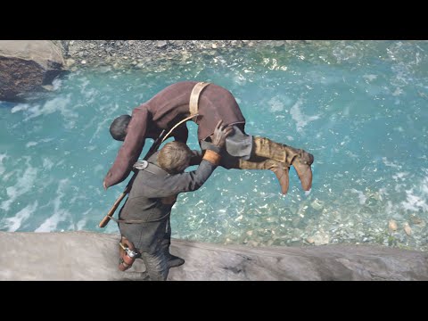 Red Dead Redemption 2: Epic Ragdolls & Funny moments vol.3 [RDR 2 Online]