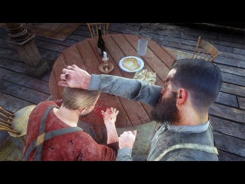 Red Dead Redemption 2 PC 60FPS – Saloon Fights Vol.29 (Euphoria Physics)