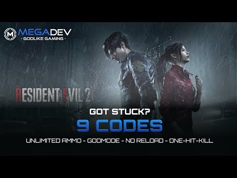 RESIDENT EVIL 2  Cheats, Unlimited Ammo, Godmode, No Reload, OHK, … | Trainer by MegaDev