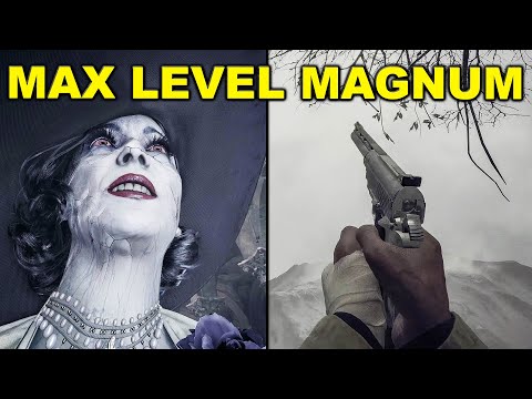 Resident Evil Village – MAX LEVEL MAGNUM VS Bosses Gameplay