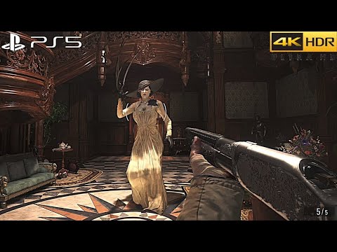 Resident Evil Village (PS5) 4K 60FPS HDR + Ray tracing Gameplay – (First Hour)