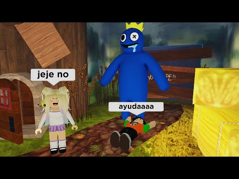 RETOS EN RAINBOW FRIENDS MOMENTOS DIVERTIDOS CON JONDRES GC EN ROBLOX