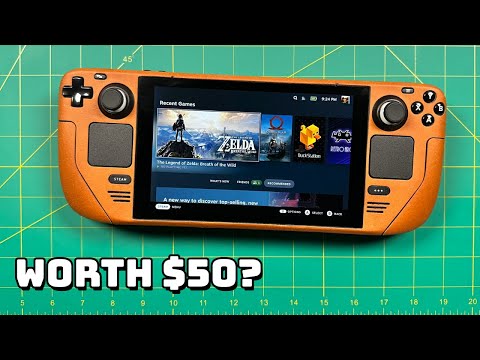 Review: dbrand's Leather Skin for the Steam Deck
