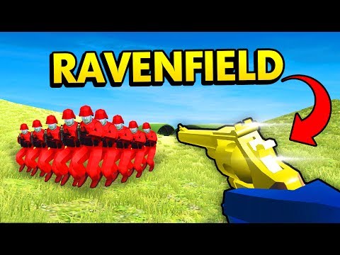 REVOLVER ONLY CHALLENGE IN RAVENFIELD! (Ravenfield Funny Gameplay)