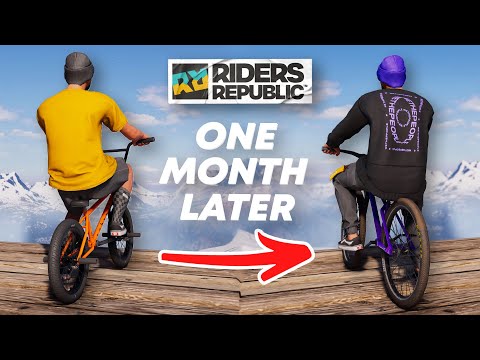 Riding a Slopestyle Bike After 1 Month of Only BMX (Riders Republic)