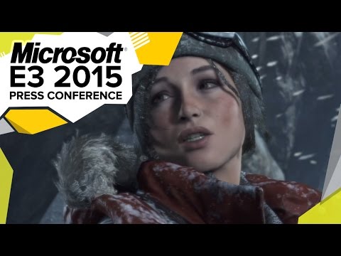 Rise of the Tomb Raider Gameplay Demo  – E3 2015 Microsoft Press Conference