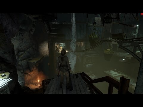 Rise of the tomb raider mine cart tomb excavation Shaft