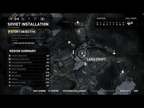 Rise of the Tomb Raider soviet installation tomb entrance ancient cistern