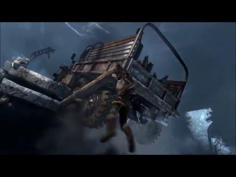 Rise of Tomb Raider Get Cart to Knock Truck Abandoned Mine Mission