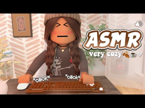 ROBLOX ASMR Bear Tower 🐻🤎 but it's very RELAXING *VERY CLICKY*