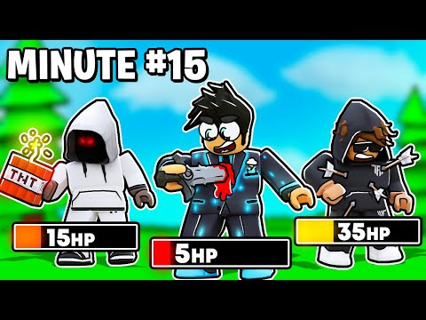 Roblox BedWars, But We Lose Health Every Minute…
