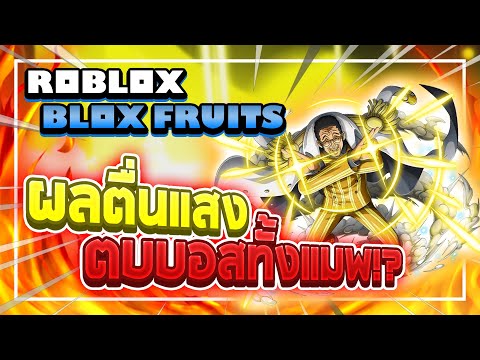 Roblox: Blox Fruits พลัง "ผลแสง" หลังตื่น!! ใช้ตบบอสทั้งแมพเร็วและแรง!? (STATS 1350 + 600 MASTERY!!)