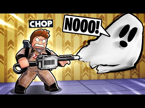 ROBLOX CHOP CAUGHT THE BIGGEST GHOST IN BACKROOM MORPHS