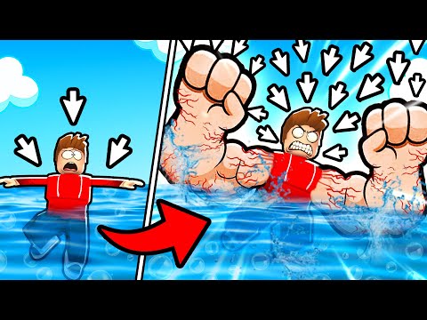 ROBLOX CHOP TRIES TO REACH MAX LEVEL IN SWIM CLICKER