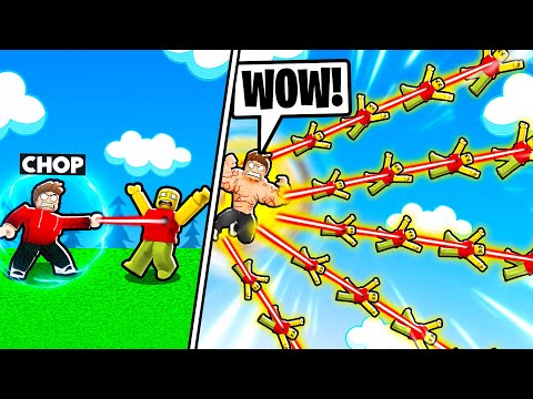 ROBLOX CHOP USED MAX LEVEL LASERS TO DESTROY NOOBS