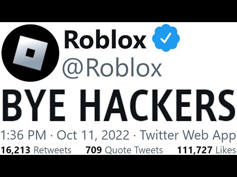 Roblox is Banning All Hackers…