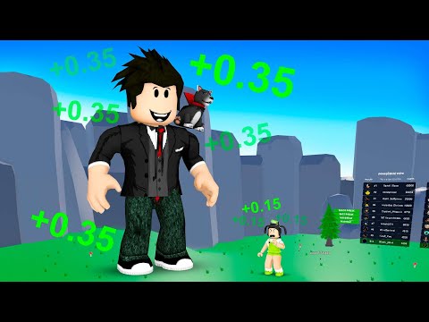 ROBLOX, MAS A CADA SEGUNDO FICO GIGANTE | Roblox – Roblox but every second you grow