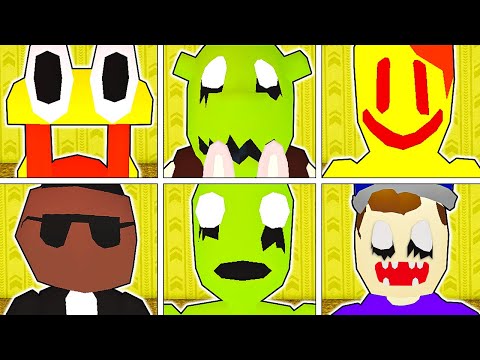 ROBLOX *NEW* ESCAPE BACKROOMS MORPHS! (ALL NEW MORPHS UNLOCKED!)
