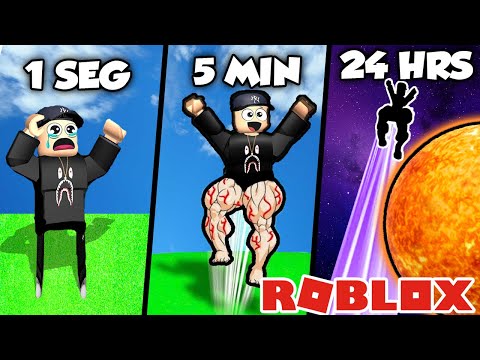 Roblox Pero… Cada 3 Segundos Saltamos un Metro Mas Alto 🤾‍♂️💨