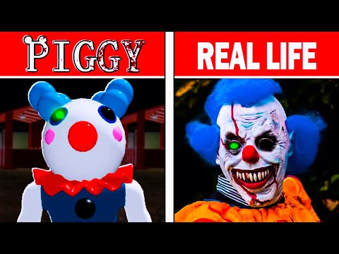 ROBLOX PIGGY SKINS IN REAL LIFE! (Episode 1)
