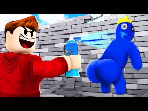 ROBLOX RAINBOW FRIENDS GRAFFITI?!