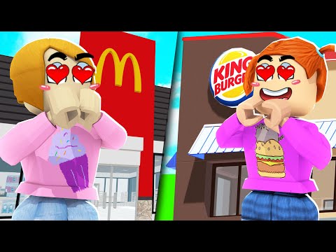Roblox Roleplay | I Love McDonalds But My Sister Loves Burger King!