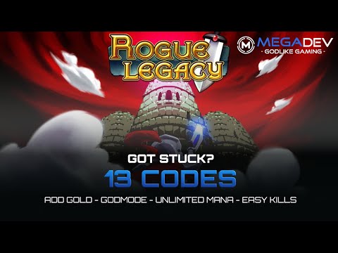 ROGUE LEGACY 2 Cheats: Add Gold, Godmode, Unlimited Mana, Easy Kills, … | Trainer by MegaDev