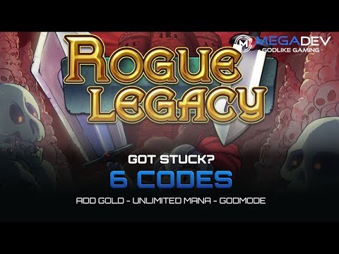 ROGUE LEGACY Cheats: Add Gold, Unlimited Mana, Godmode, … | Trainer by MegaDev