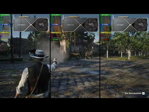 RTX 3090 vs RTX 3090 Ti vs RTX 4090 Red Dead Redemption 2 Benchmark DLSS OFF