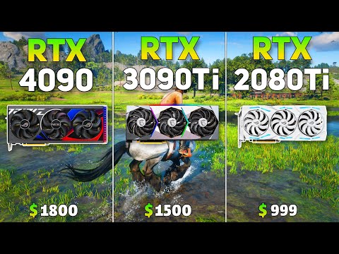 RTX 4090 vs RTX 3090Ti vs RTX 2080Ti | Test in 12 Games | Raw Performance 4K |