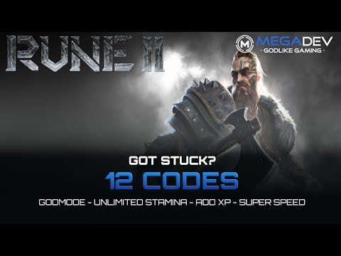 RUNE II CHEATS: Godmode, Unlimited Stamina, Add XP, … |  Trainer by MegaDev