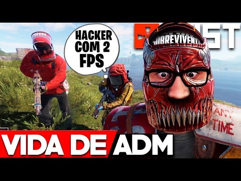 RUST ADM 🏰 DEIXEI O HACK COM 2 FPS