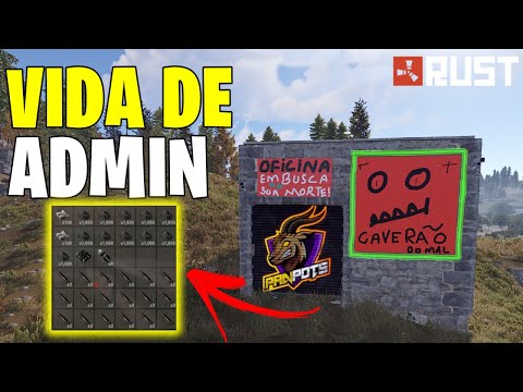 RUST ADM 🏰 OLHA SÓ ESSA OFICINA MECANICA!!