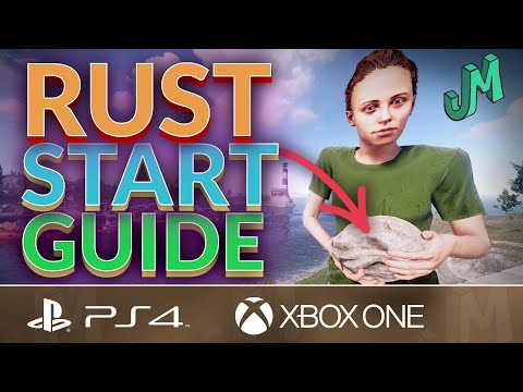 Rust Console Beta 🛢 Tips for Getting Started 🎮 PS4 XBOX PS5 Xbox Series X|S
