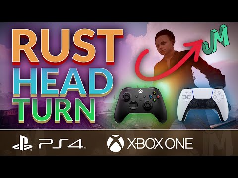 RUST Console 🛢 Head Turn & Auto Run Controller Settings 🎮 PS4 XBOX PS5 Xbox Series X|S