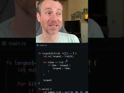 Rust Generics in a Function