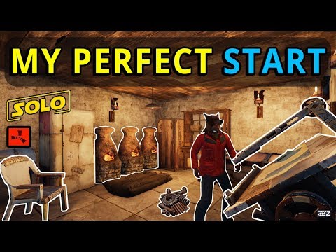 RUST SOLO: The Story Of My PERFECT START (Ep1)