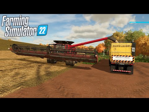 SAFRA BRUTA DE SOJA | Farming Simulator 22 | Colonos FS22 EP-41