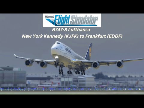 Salty Boeing B747-8 | KJFK ✈ EDDF | Microsoft Flight Simulator 2020