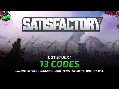 SATISFACTORY Cheats: Add Items, Godmode, Unlimited Fuel, Stealth, … | Trainer by MegaDev