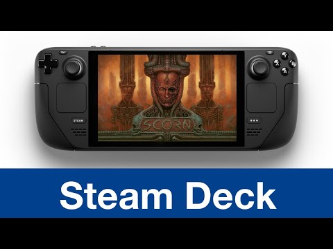 Scorn Steam Deck Gameplay