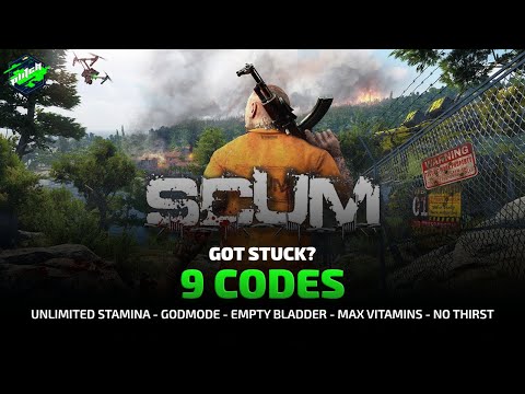 SCUM Cheats: Unlimited Stamina, Godmode, Empty Bladder, Max Vitamins, … | Trainer by PLITCH