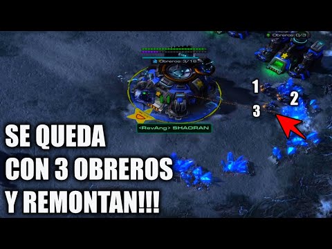 SE QUEDA CON 3 OBREROS Y GANA LA PARTIDA! – LA MAYOR REMONTADA Q VI EN STARCRAFT 2