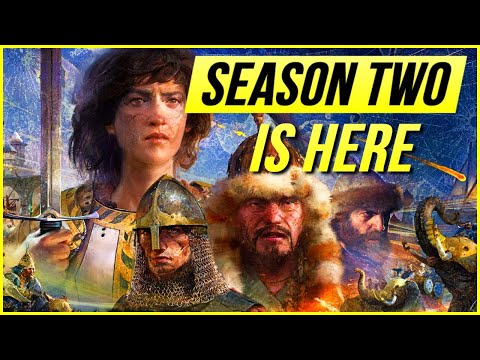 SEASON TWO For Age Of Empires 4 Is Here!