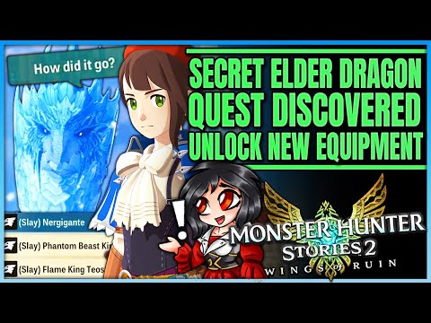 Secret Elder Dragon Questline Discovered – Unlock New Armor ASAP – Guide – Monster Hunter Stories 2!