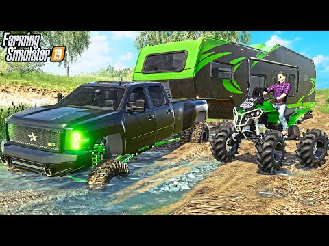 SECRET MUDDING HOLE FOUND! | MILLIONAIRE MUDDING | FARMING SIMULATOR 2019