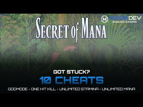 SECRET OF MANA CHEATS: Godmode, OHK, GM, … | Trainer by MegaDev