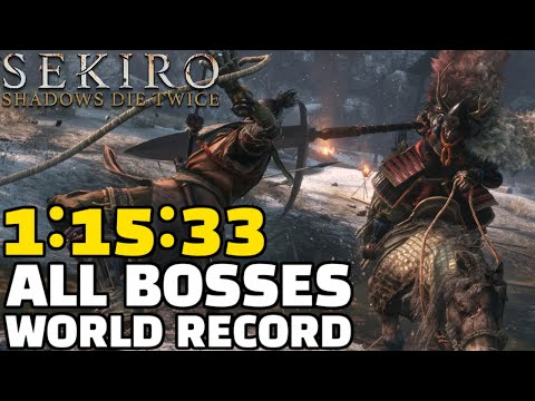 Sekiro All Bosses Speedrun in 1:15:33 (Former World Record)