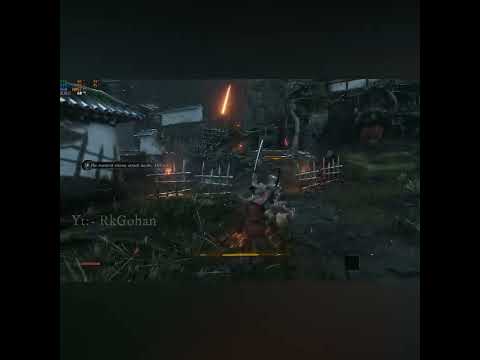 Sekiro Shadows Die Twice #rkgohan #rtx3050 #short #shorts